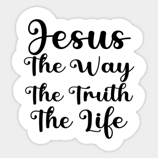 Jesus Christ Quote Sticker